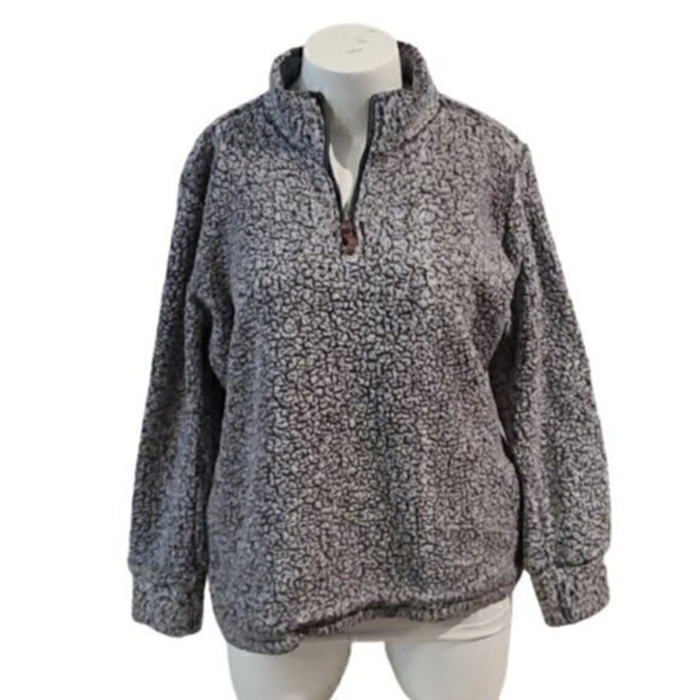 [Weatherproof] Vintage Faux Fur Sweater - Size XXL